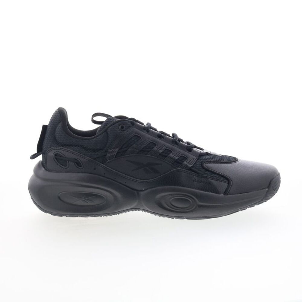 Reebok Mens Solution Mid Black Shoes (NWT)